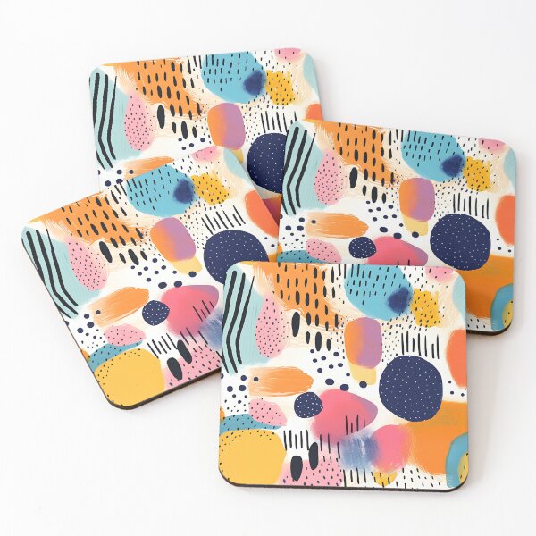 Item preview, Scandinavian Whimsy: A Playful Abstract Pattern designed and sold by vadimcarazan.