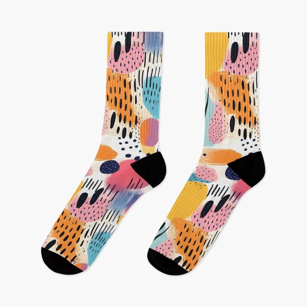 Item preview, Scandinavian Whimsy: A Playful Abstract Pattern designed and sold by vadimcarazan.