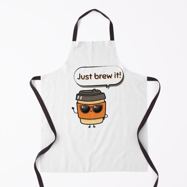 Item preview, Just brew it - coffee sticker designed and sold by VirtualPalette.