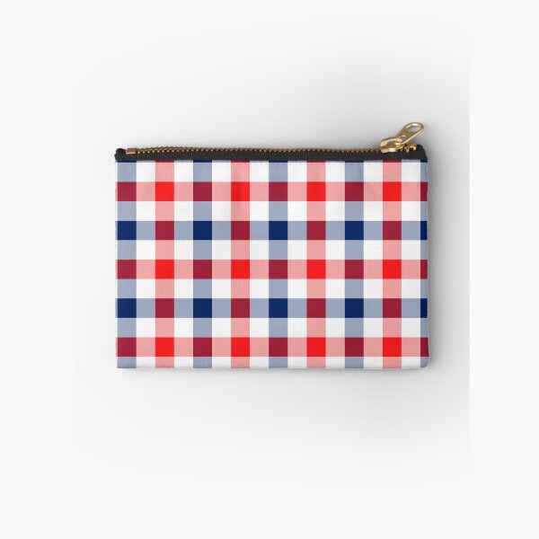 Item preview, Red, blue white tartan, plaid, checkered, White And Blue , Red Aesthetic designed and sold by bubbley2021.