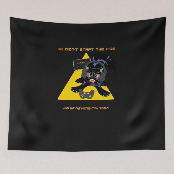 Item preview, We Didn't Start The Fire Gamer designed and sold by ArtBeLife.