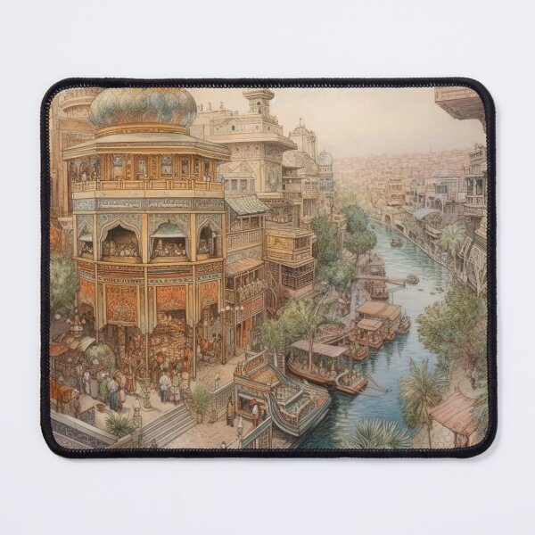 Item preview,  Baghdad city drawing designed and sold by ComicsFactory.
