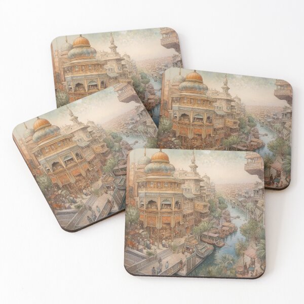 Item preview,  Baghdad city drawing designed and sold by ComicsFactory.
