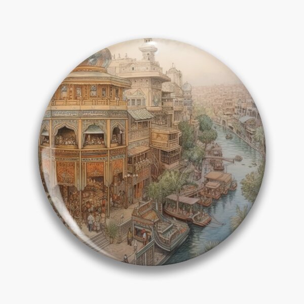 Item preview,  Baghdad city drawing designed and sold by ComicsFactory.