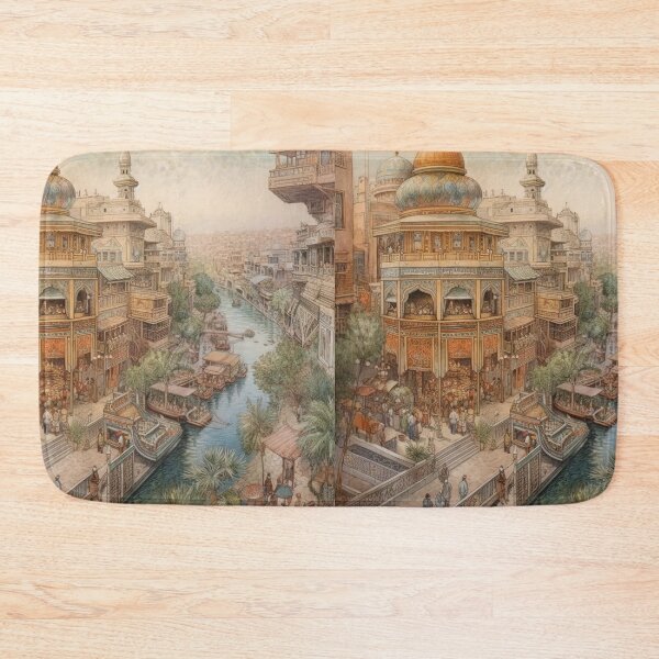 Item preview,  Baghdad city drawing designed and sold by ComicsFactory.