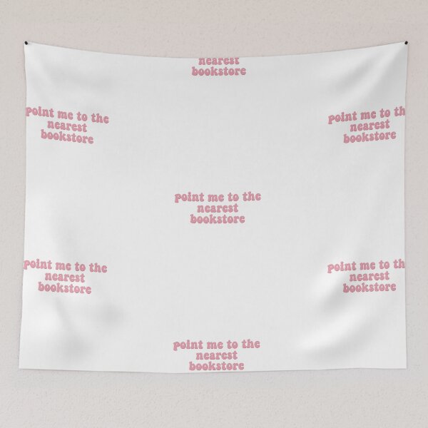 Item preview, Bookstore Pink designed and sold by TeakettleBooks.