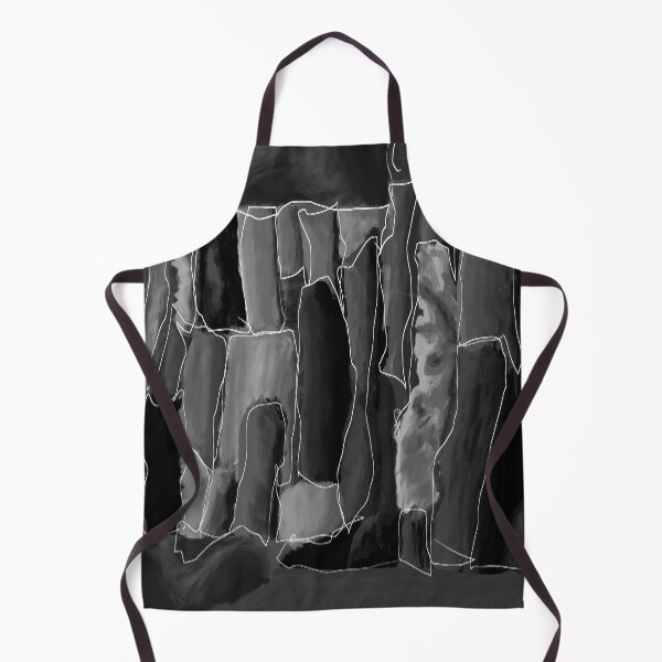 Item preview, Abstract black & white (red background) designed and sold by MentaLee.