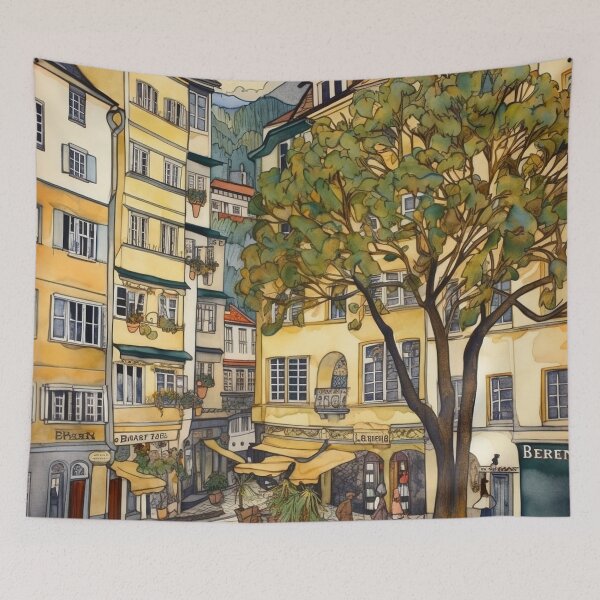 Item preview, Baden-Wüttemberg city drawing designed and sold by ComicsFactory.