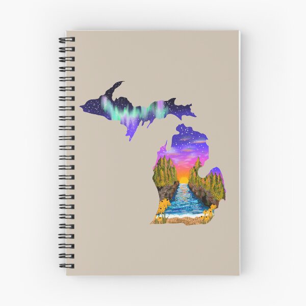 Item preview, Michigan Landscape Silhouette   designed and sold by Wndringnotlstco.
