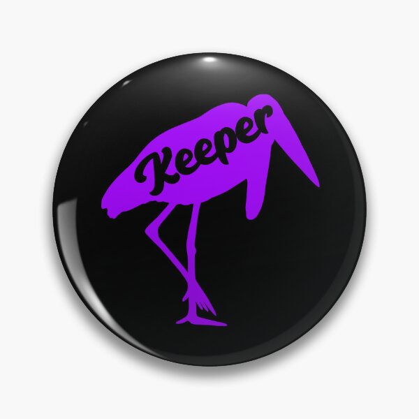 Item preview, Marabou Stork Keeper designed and sold by GeoCreate.