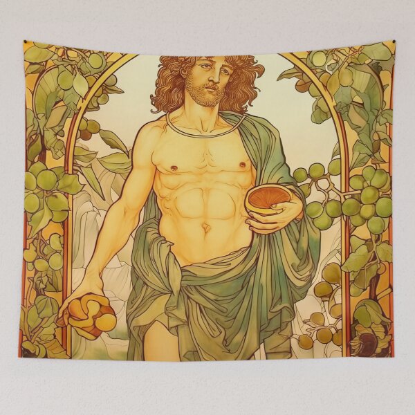 Item preview, Bacchus Greek deity designed and sold by ComicsFactory.