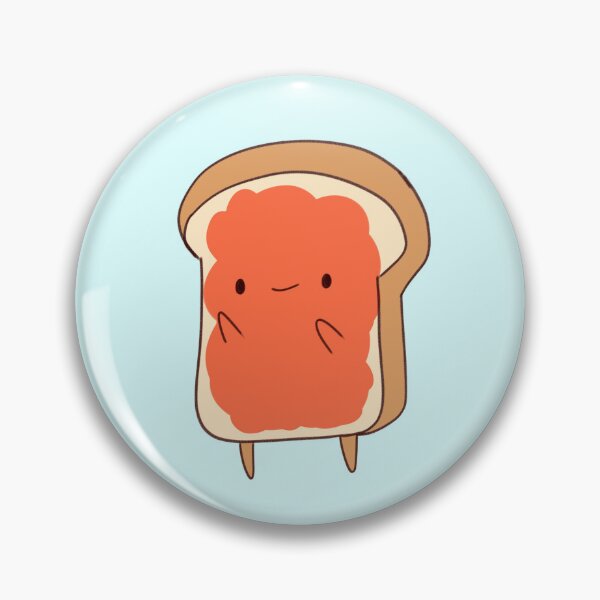 Item preview, Cute Bread slice and jam illustration  designed and sold by Mayarart.