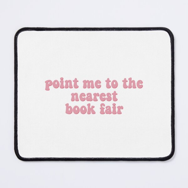 Item preview, Book Fair Pink designed and sold by TeakettleBooks.