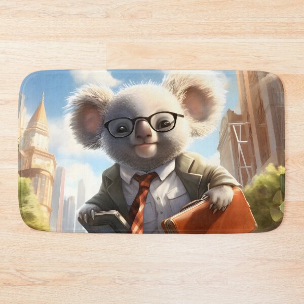 Item preview, Koala Businessman designed and sold by ConfettiSkyArt.