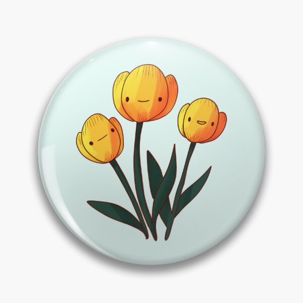 Item preview, Yellow tulip illustration  designed and sold by Mayarart.