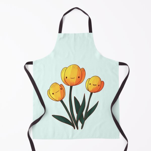 Item preview, Yellow tulip illustration designed and sold by Mayarart.