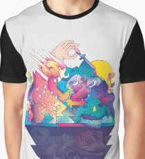 Rot im Zahn und in der Klaue Grafik T-Shirt