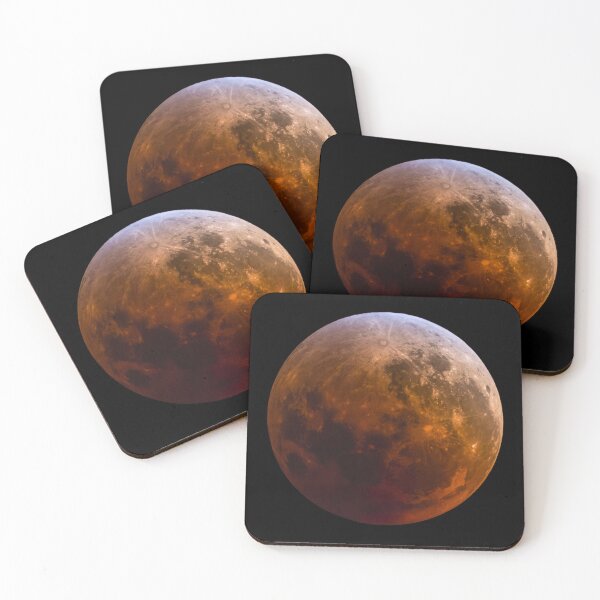 Item preview, Full Blood Moon Lunar Eclipse with Telescope designed and sold by TravellingSimon.
