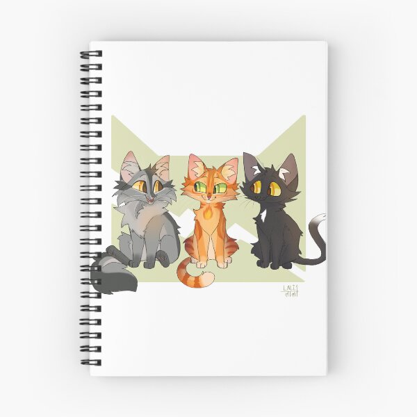 Item preview, Firepaw, Graypaw, and Ravenpaw designed and sold by Lalihaven.