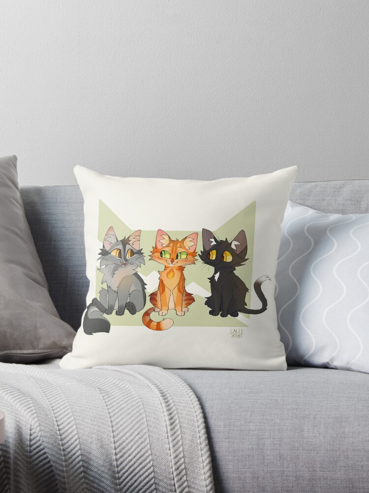 Into the Wild - Warrior cats fanart with Firepaw Graypaw and Ravenpaw  Duvet Cover for Sale by ShinePaw