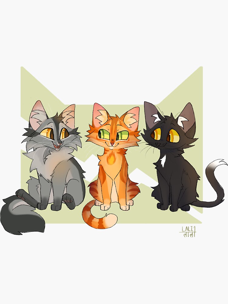 Warrior Cats - Clan Founders (5 stickers) Sticker by Didychu