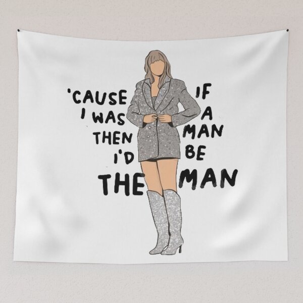 Item preview, If I Was A Man designed and sold by beckyhdesigns.