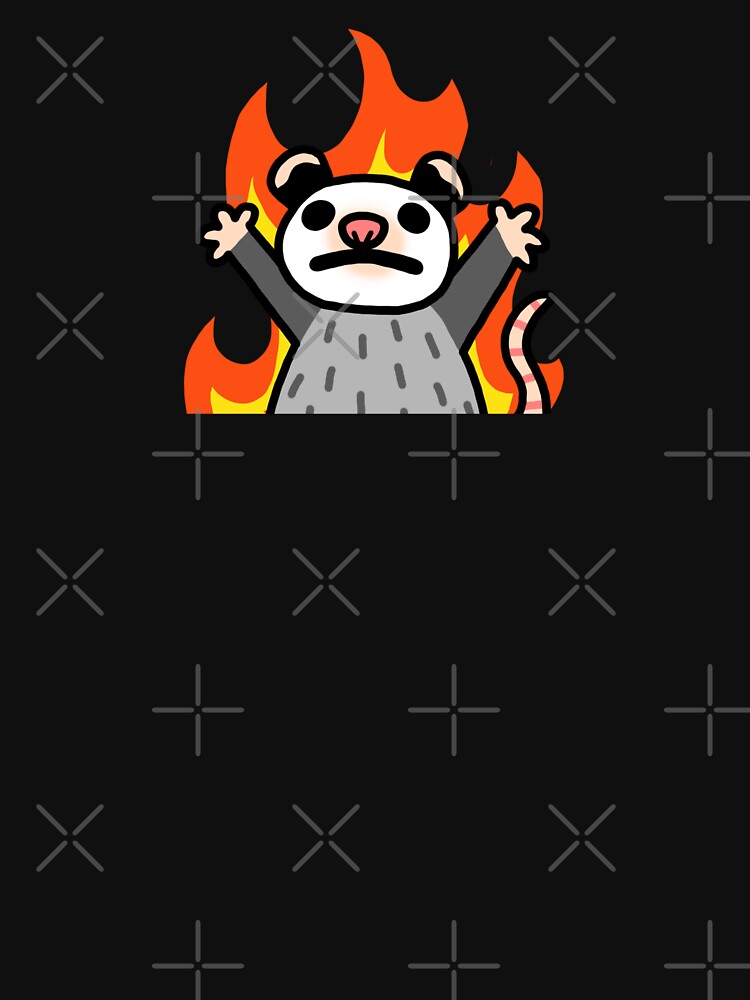 Thumbnail 7 of 7, Classic T-Shirt, FIRE designed and sold by possum-mood.