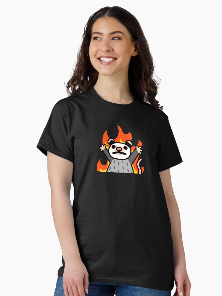 Thumbnail 2 of 7, Classic T-Shirt, FIRE designed and sold by possum-mood.