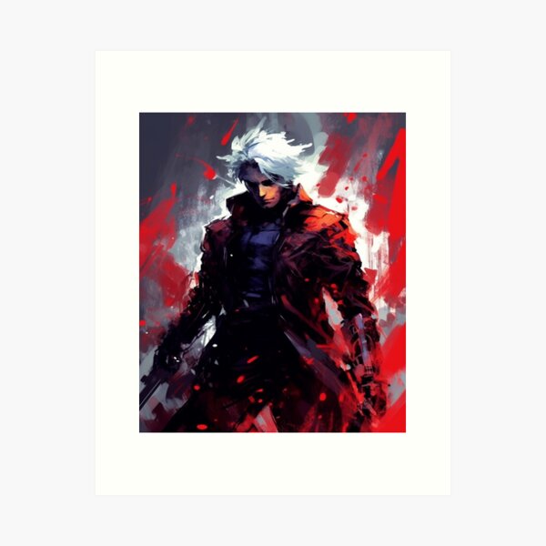 Dante - Devil May Cry - Lady Dante Sticker for Sale by Splatter