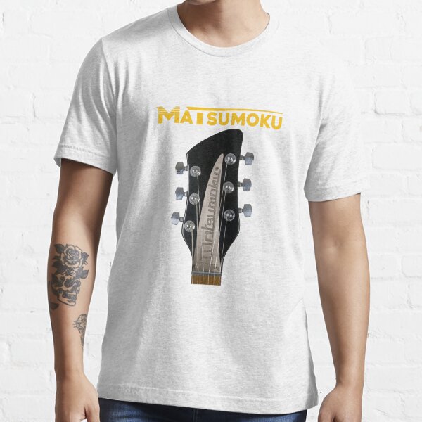 Matsumoku logo on a RG 680 guitar headstock for a fans of vintage guitars made in Matsumoku Essential T-Shirt