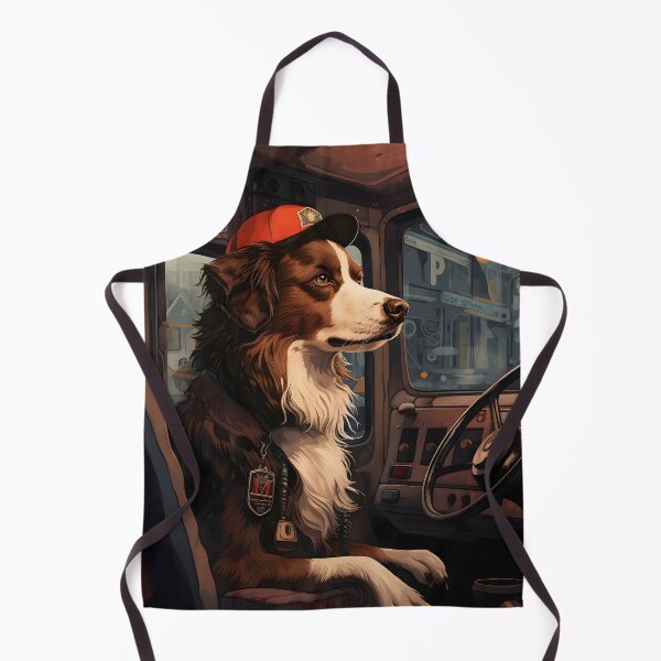 Item preview, Dog Bus Driver designed and sold by ConfettiSkyArt.