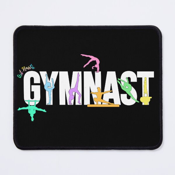 Item preview, Art Nastix Gymnast Design - Multicolor with White Font designed and sold by ArtNastix.
