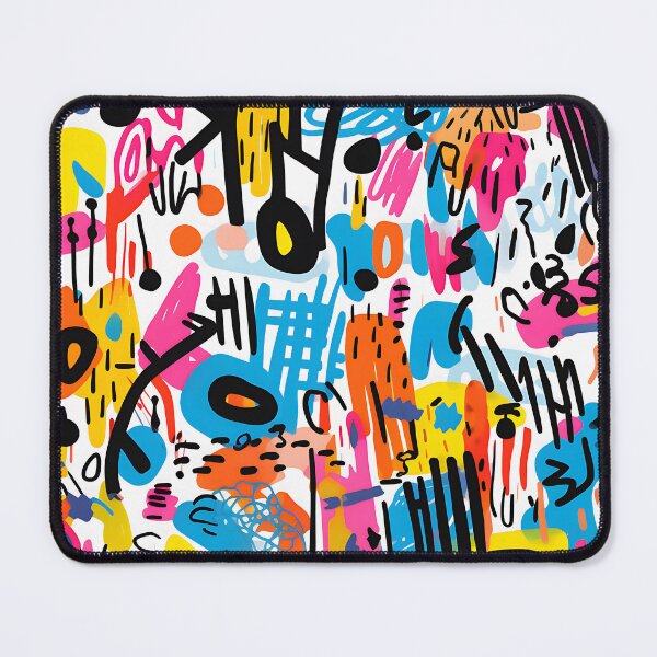 Item preview, Graffiti Whimsy: A Vibrant Abstract Pattern designed and sold by vadimcarazan.