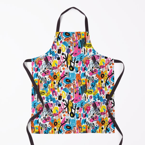 Item preview, Graffiti Whimsy: A Vibrant Abstract Pattern designed and sold by vadimcarazan.