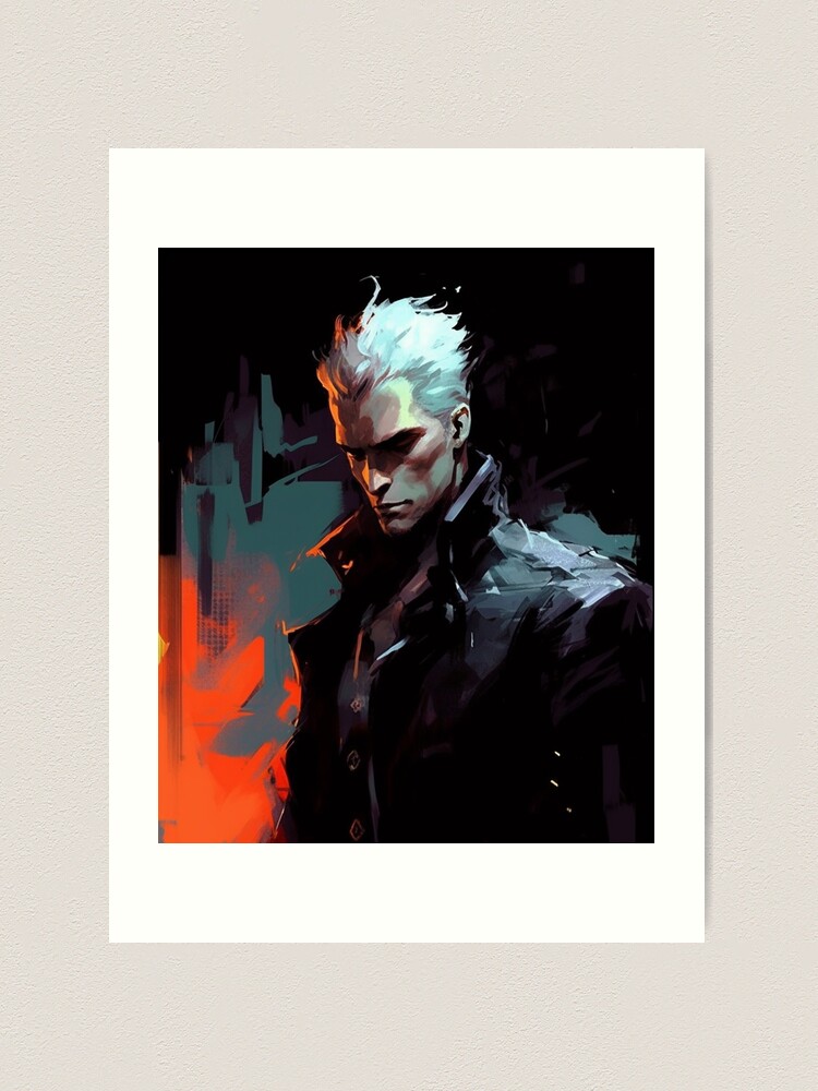 Dante - Devil May Cry - Fury Sticker for Sale by Splatter-arts