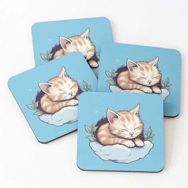 Item preview, Cute Sleeping Kitten designed and sold by Newma2112.