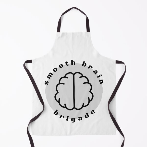 Item preview, smooth brain brigade - grey designed and sold by tinks-ts.