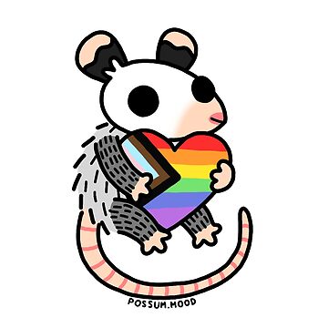 Artwork thumbnail, Pride Heart by possum-mood