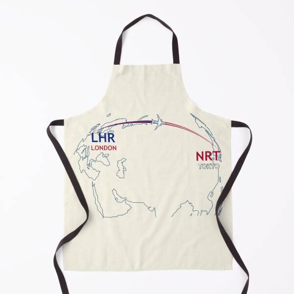Item preview, LHR-NRT Map designed and sold by TransportTees.