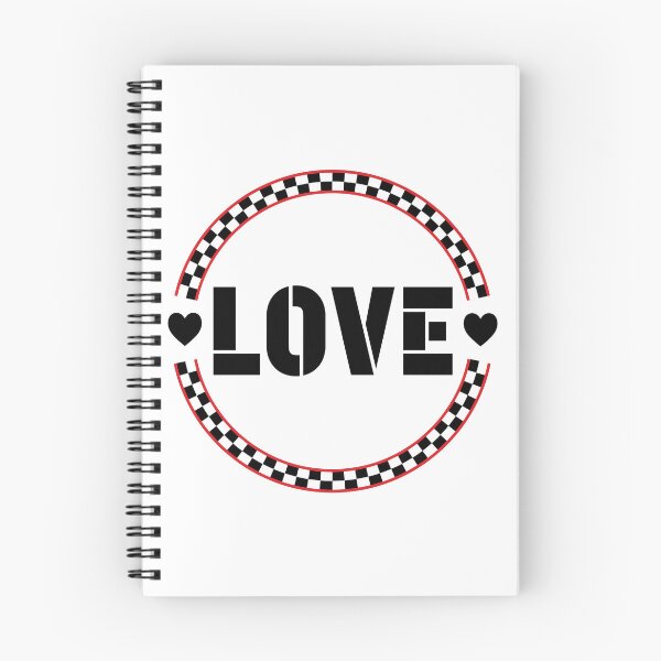 Item preview, love checkered circle hearts designed and sold by Anto2030.