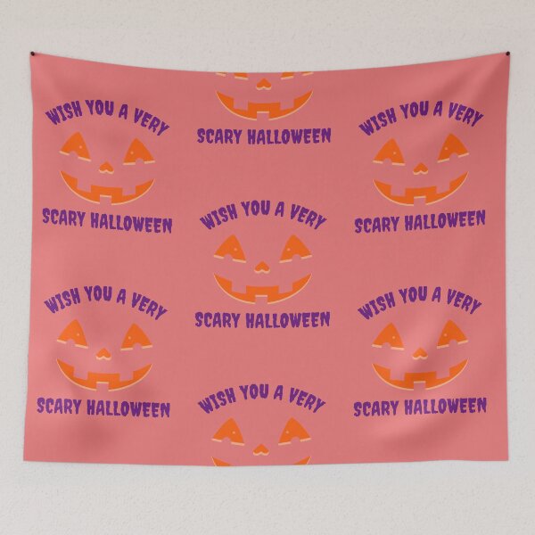 Item preview, "Spooktacular Wishes for a Very Scary Halloween!" designed and sold by Thehobbiehouse.
