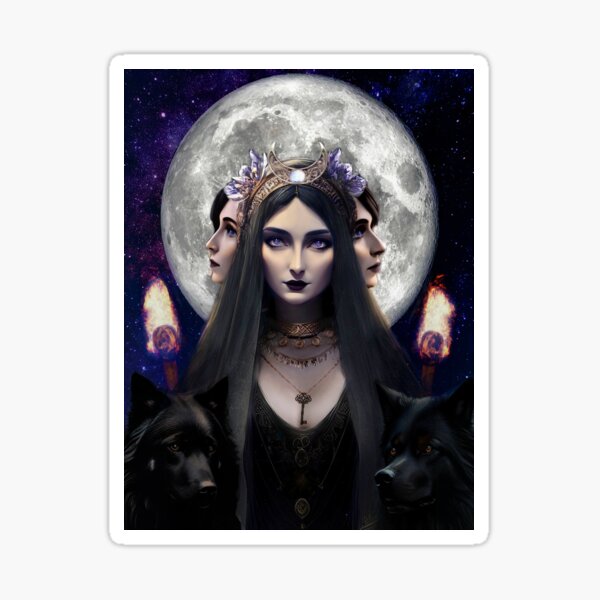 Item preview, Hekate/Hecate Goddess of Magic & Witchcraft designed and sold by AlannaKathy37.