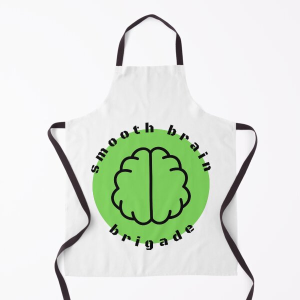 Item preview, smooth brain brigade - green designed and sold by tinks-ts.