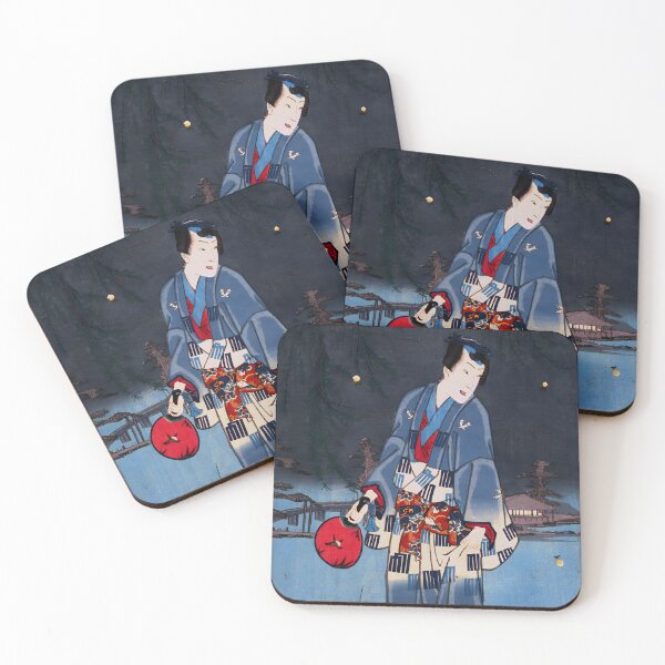 Item preview, Modern Genji, Firefly Viewing - Toyohara Kunichika - designed and sold by LeiWeiss.