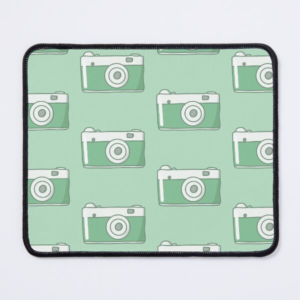 Item preview, Cute Green Camera Vintage Aesthetic Travel Illustration designed and sold by TheEclecticKat.