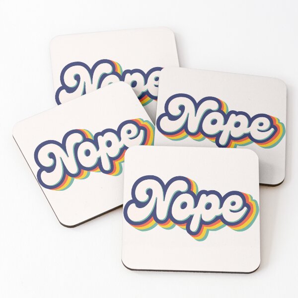 Item preview, Nope Retro designed and sold by skauff.