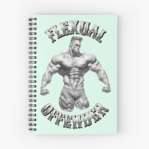 Item preview, Flexual offender - bodybuilder  designed and sold by DesignsBySaxton.