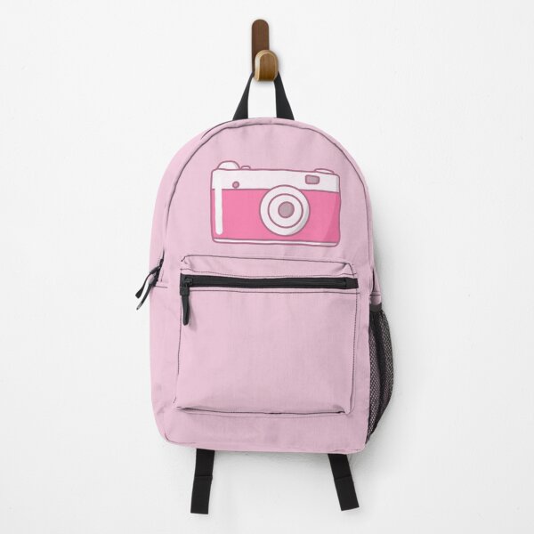 Item preview, Cute Pink Camera Vintage Aesthetic Travel Illustration designed and sold by TheEclecticKat.