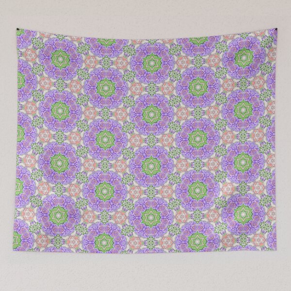 Item preview, Floral Kaleidoscope designed and sold by ZapandZam.