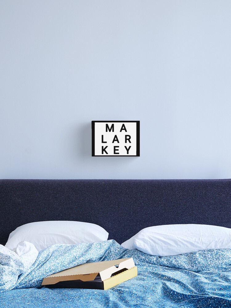 Thumbnail 2 of 3, Canvas Print, Malarkey designed and sold by HacknStack.